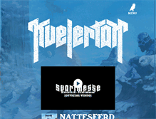 Tablet Screenshot of kvelertak.com